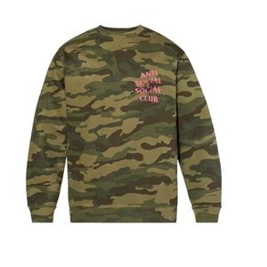 good used condition Anti social social club womens Crew Neck Sweatshirt Large